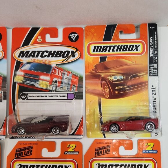 Matchbox Chevrolet Corvette Grand Sport Convertible ZR1 Cabrio Diecast Lot - Picture 4 of 16